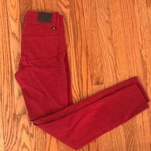 NWOT- Lucky Brand Red Brooke Legging Jean